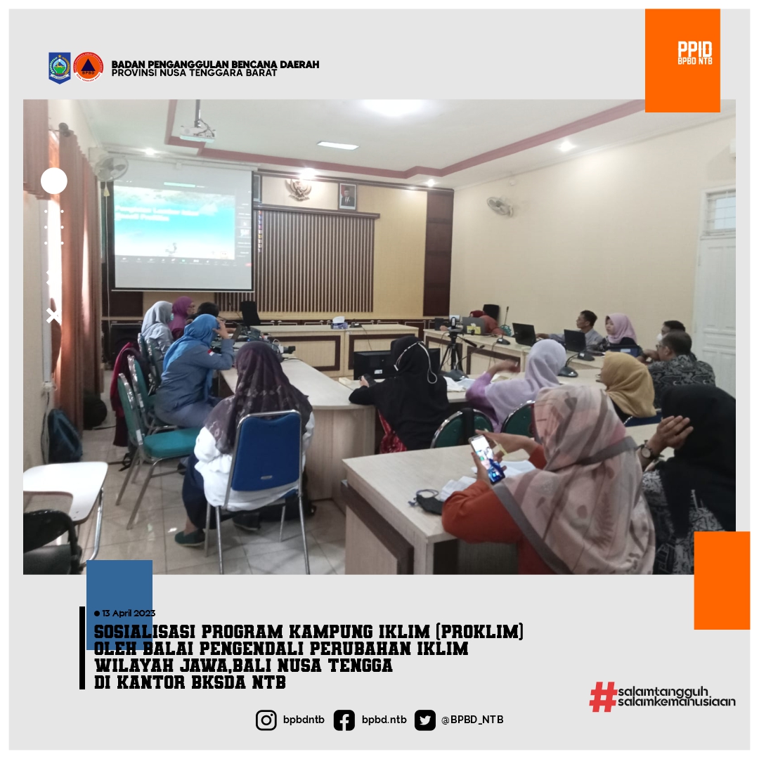 Sosialisasi Program Kampung Iklim (ProKlim)