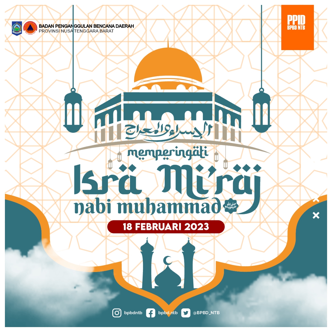 Selamat Memperingati Isra' Mi'raj Nabi Muhammad SAW