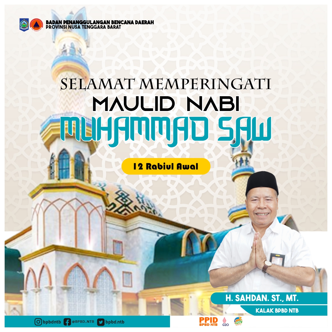 Selamat Memperingati Maulid Nabi Muhammad SAW
