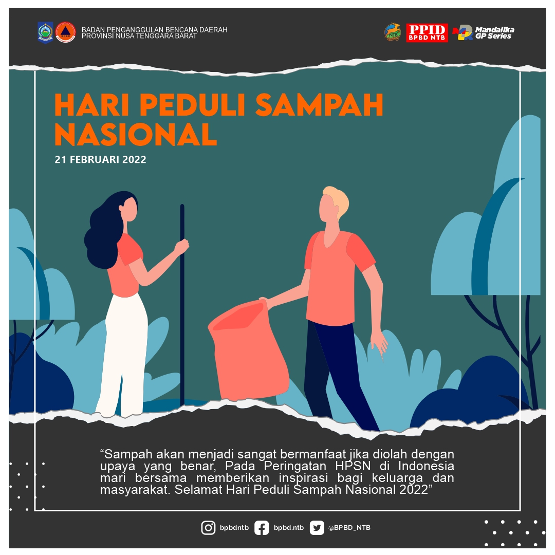 Halo Semeton Tangguh Selamat Hari Peduli Sampah Nasional (Senin, 21 Februari 2022)