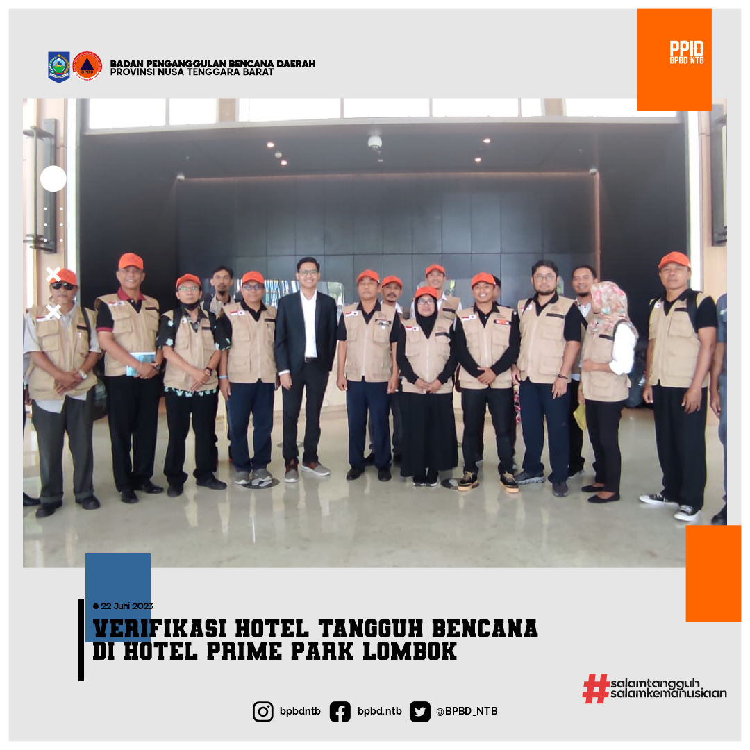 Verifikasi Hotel Tangguh Bencana di Hotel Prime Park