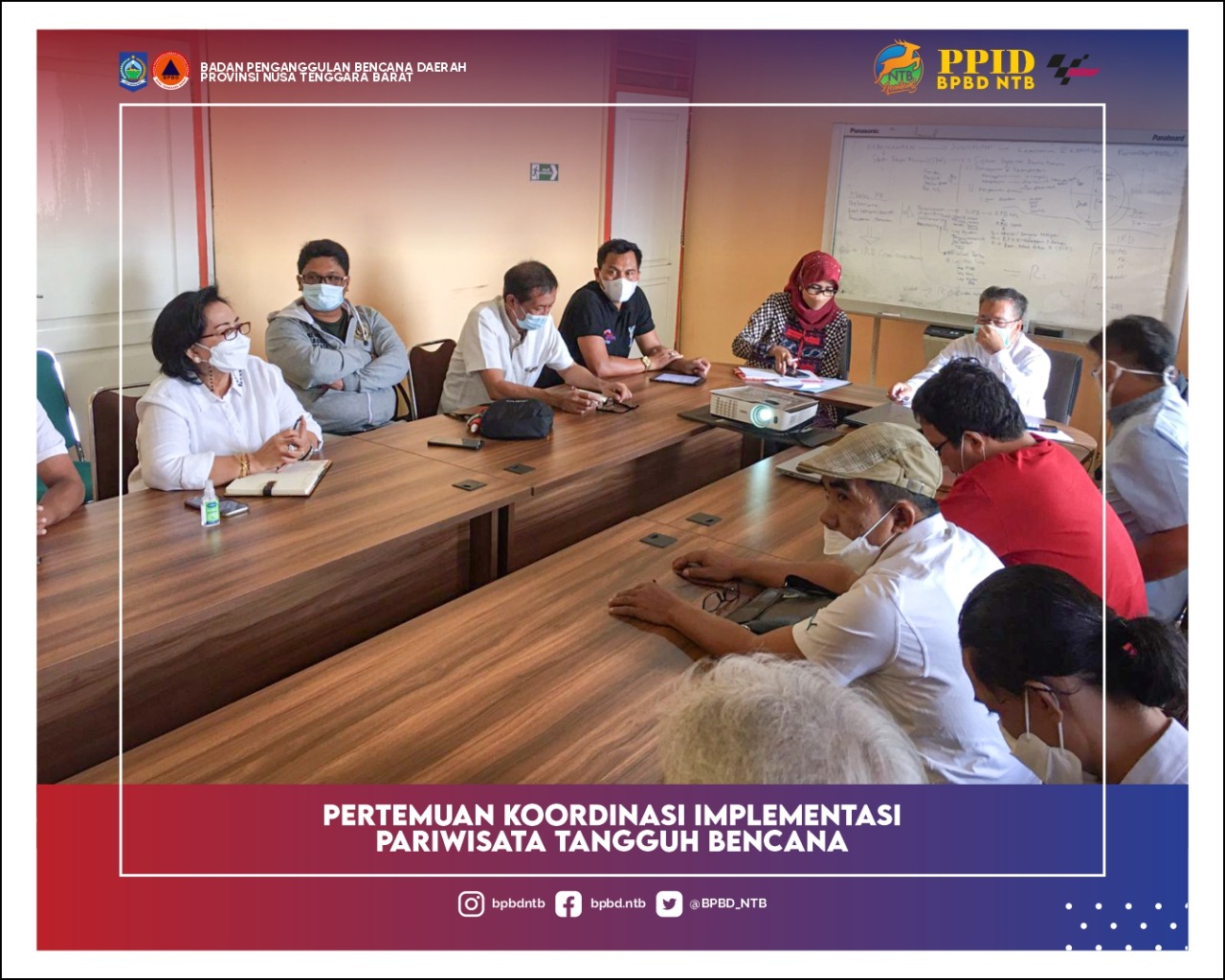 Pertemuan Koordinasi Implementasi Pariwisata Tangguh Bencana