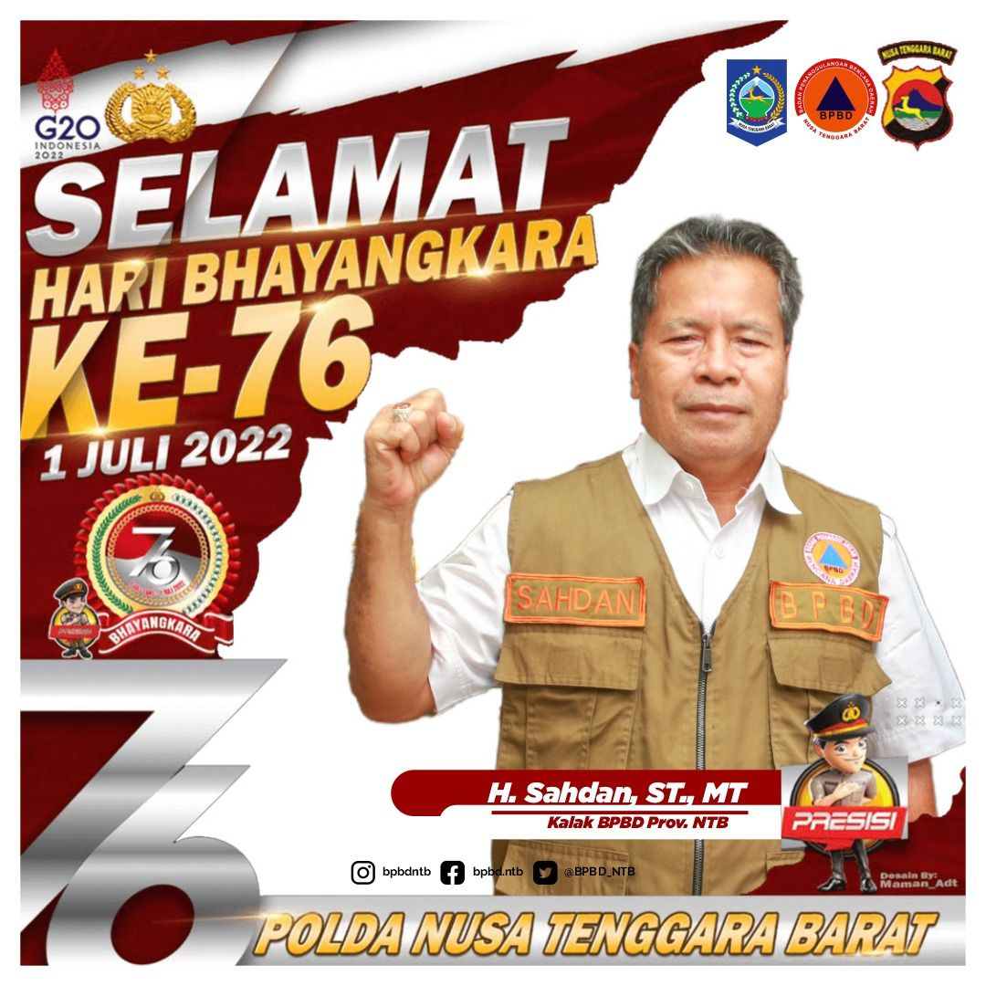 Selamat Hari Bhayangkara yang ke-76