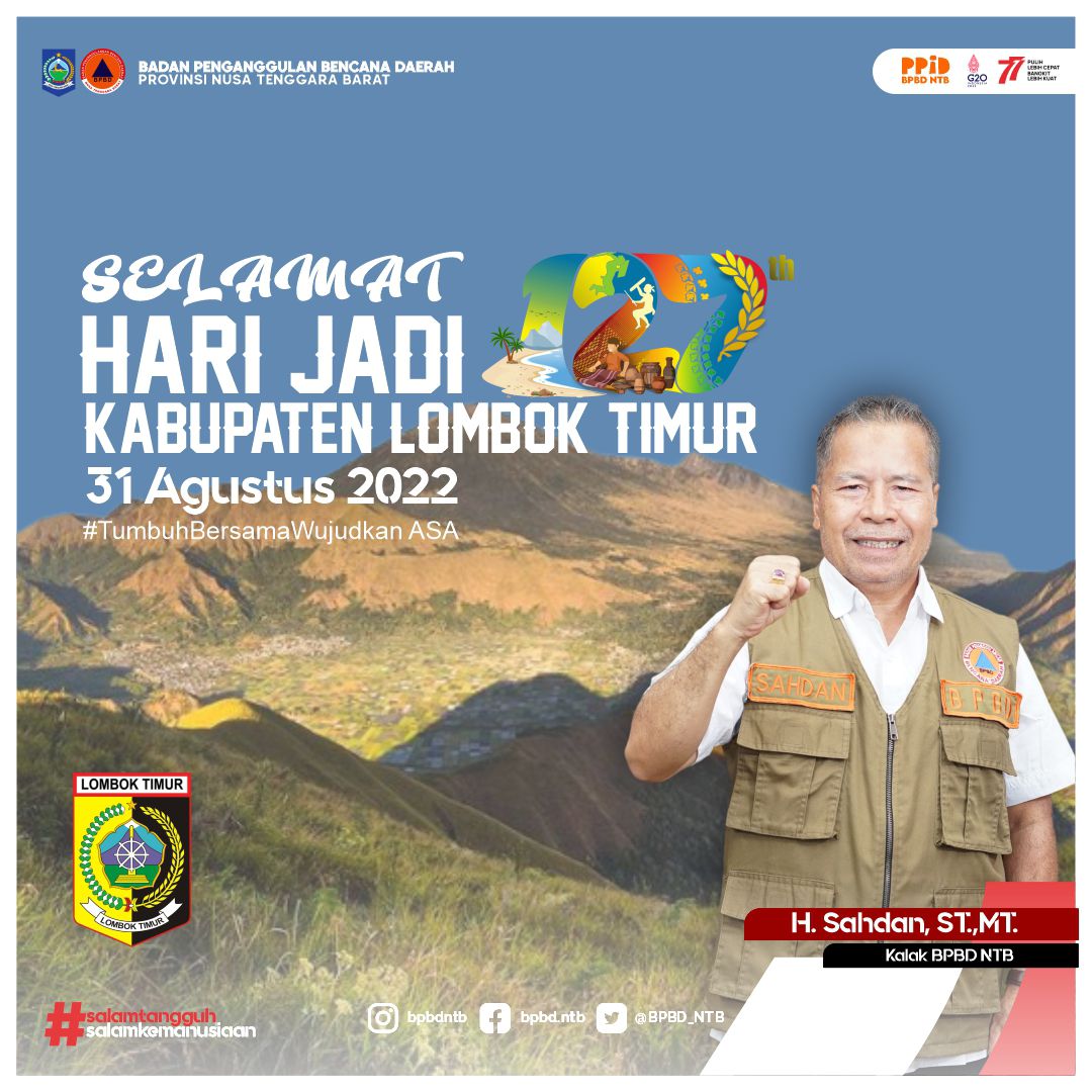 Dirgahayu Kabupaten Lombok Timur yang Ke-127