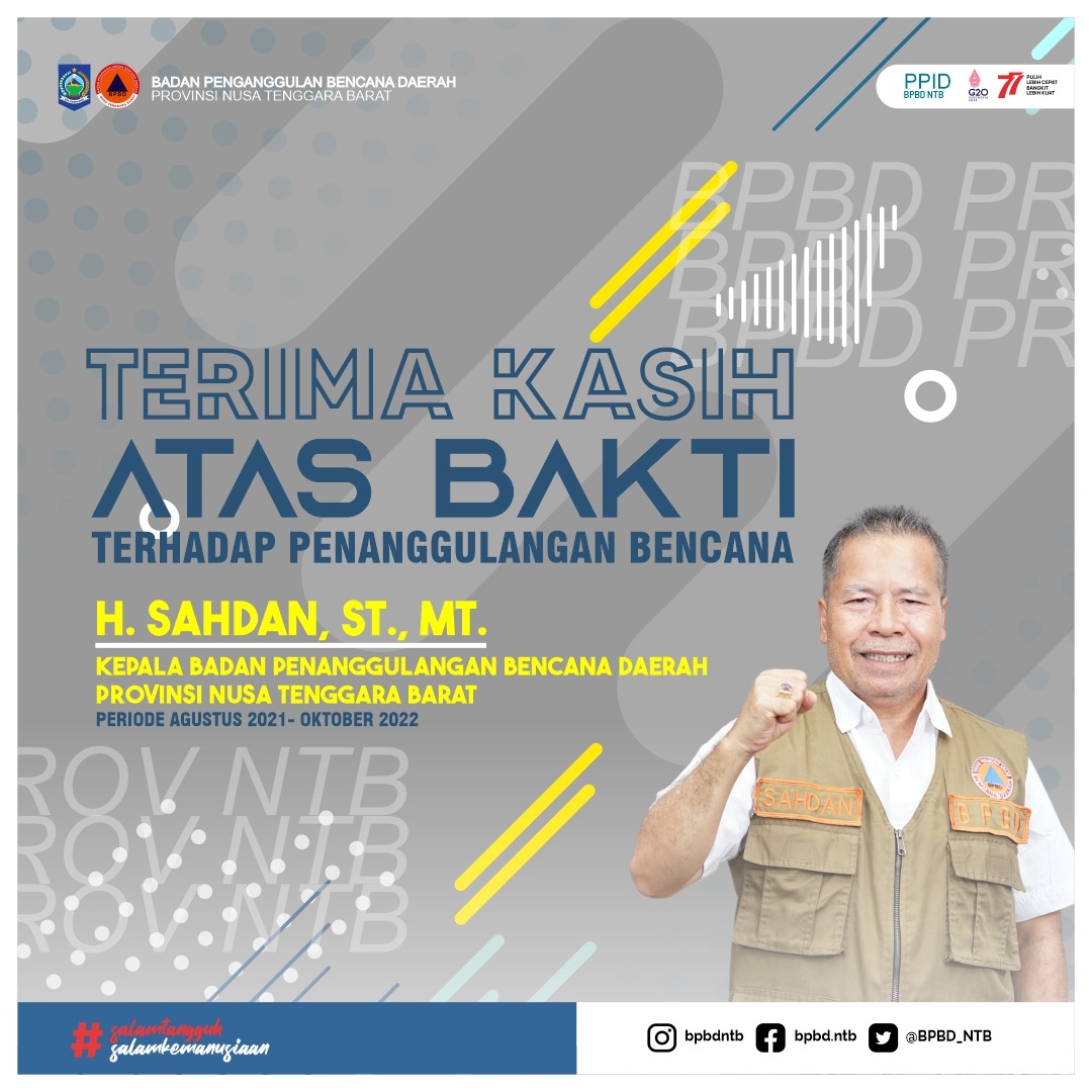 Selamat Bertugas Ditempat Baru H. Sahdan S.T, M.T.