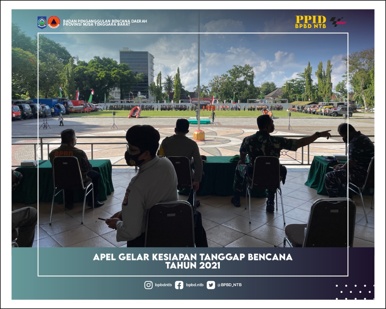 Apel Gelar Pasukan Tanggap Bencana Tahun 2021