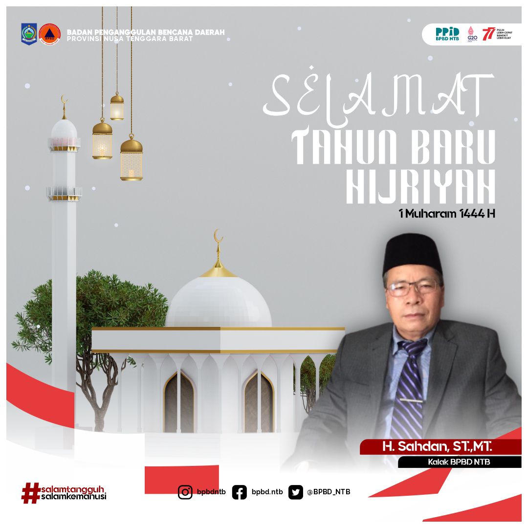 Selamat Tahun Baru Islam 1 Muharram 1444 Hijriah (29 Juli 2022)