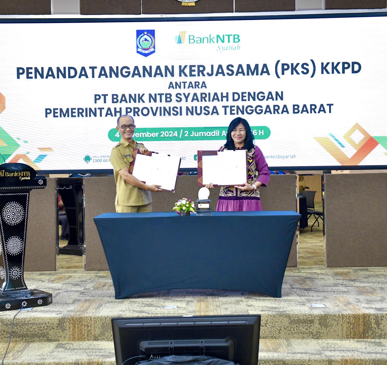 Penandatanganan PKS dan Uji Coba Pelaksanaan Kartu Kredit Pemerintah Daerah (KKPD)