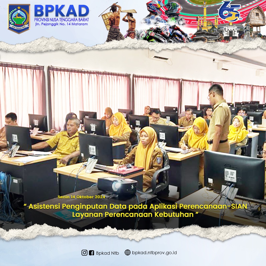 Asistensi Penginputan Data pada Aplikasi Perencanaan SIAN Layanan Perencanaan Kebutuhan