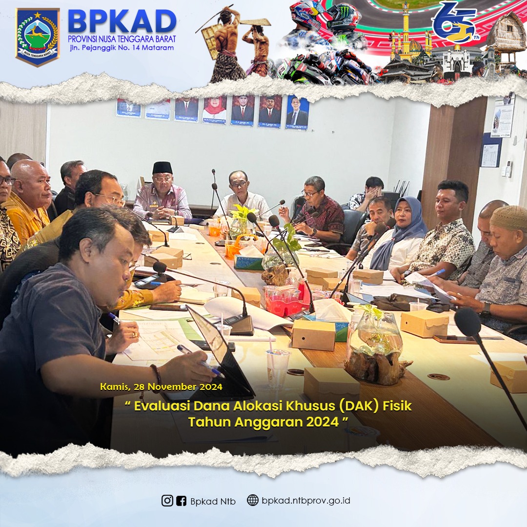 Evaluasi Dana Alokasi Khusus (DAK) Fisik TA 2024