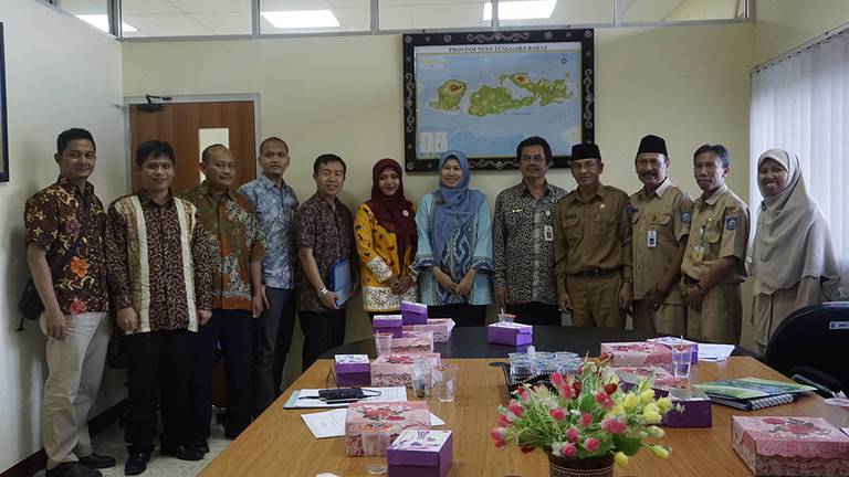 Kunjungan Kerja Kepala BPKAD dan Inspektor Kota Bogor