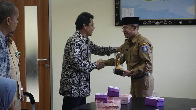 Kunjungan Kerja Kepala BPKAD dan Inspektor Kota Bogor