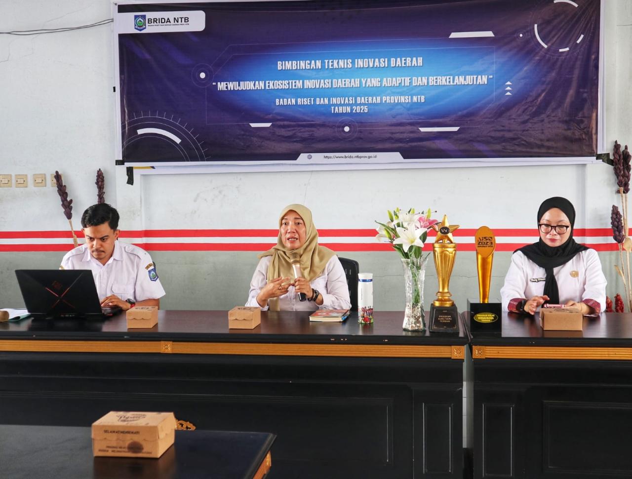 Kegiatan Bimbingan Teknis Inovasi SMK se-Lombok Timur