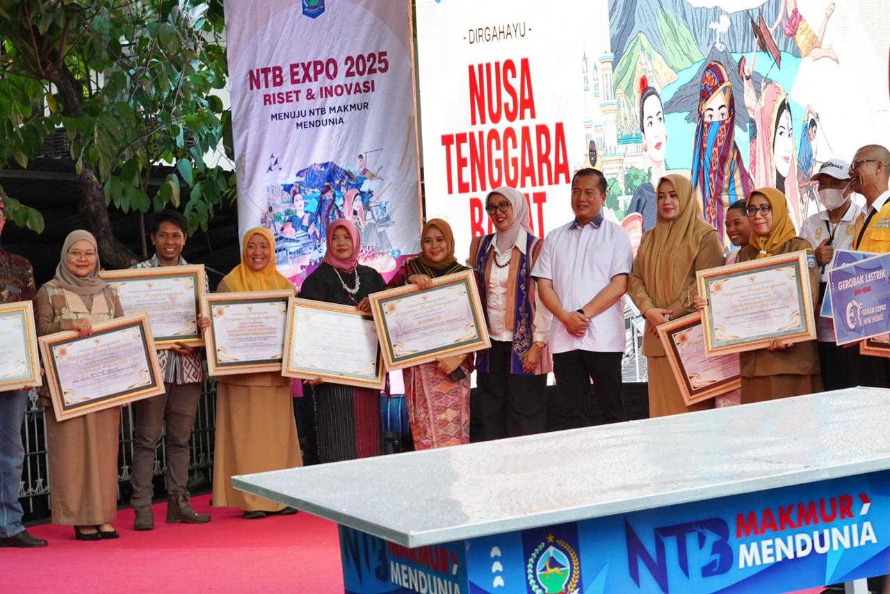 NTB Expo 2025 Resmi Dibuka, Dorong Riset dan Inovasi Menuju NTB Makmur Mendunia