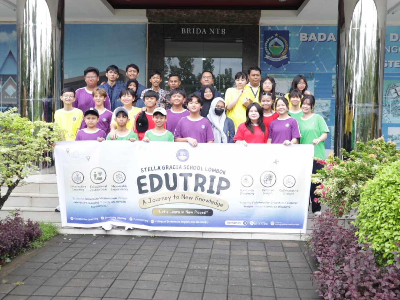 Eduwisata BRIDA NTB Terima Kunjungan Stella Gracia School