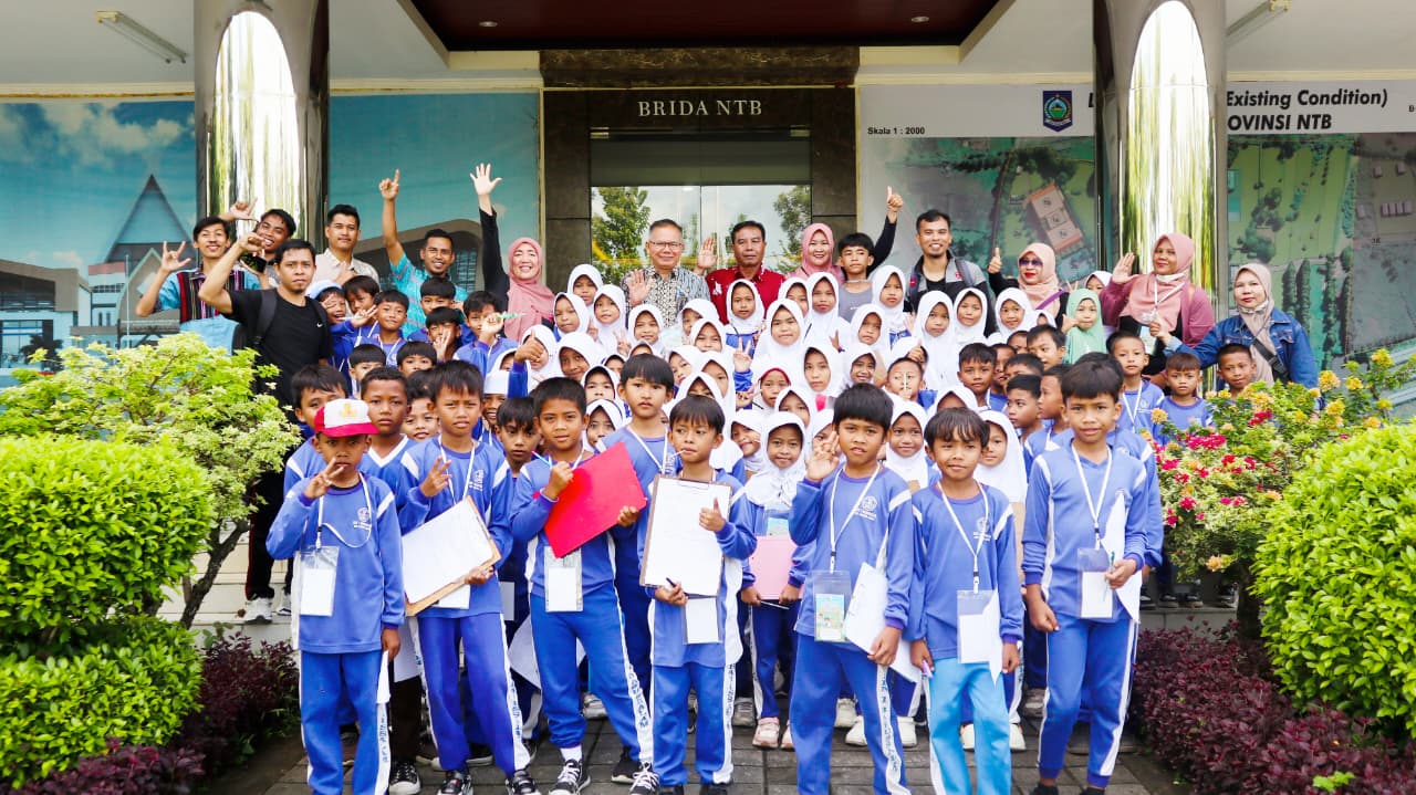 Eduwisata BRIDA NTB Terima Kunjungan SDN 1  Babussalam
