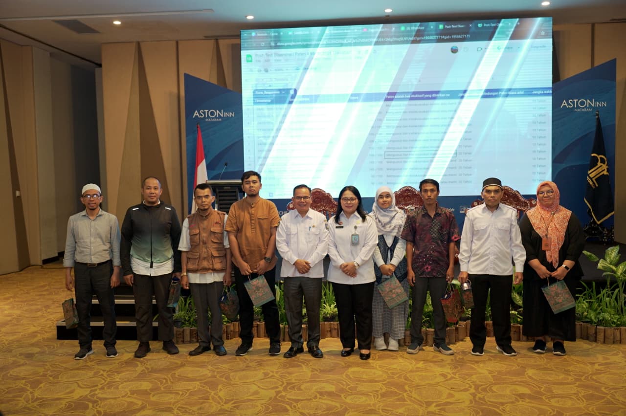 BRIDA NTB Dorong Inovasi Daerah Menuju Paten yang Bernilai Ekonomi