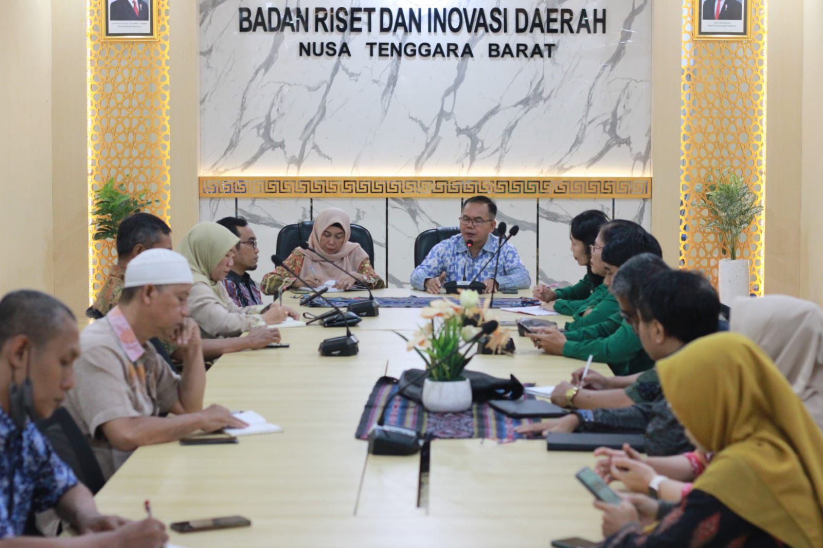 BRIDA Terima Audiensi IAHN Gde Pudja, Bahas Kerja Sama Penelitian dan Publikasi