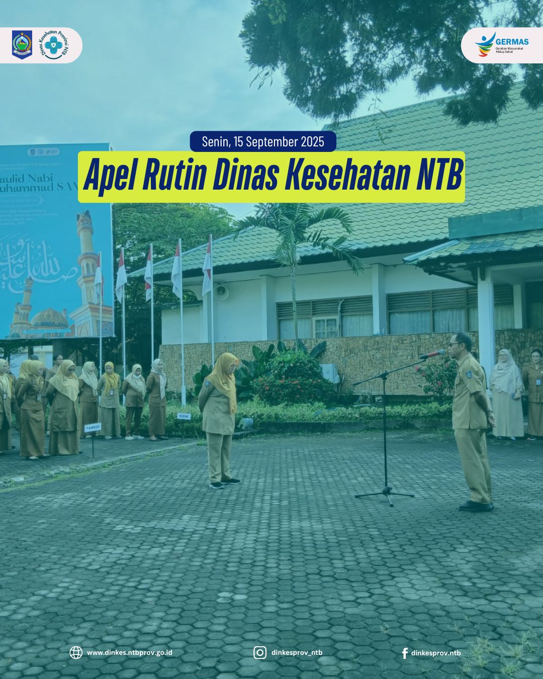 Apel Rutin Dinas Kesehatan NTB