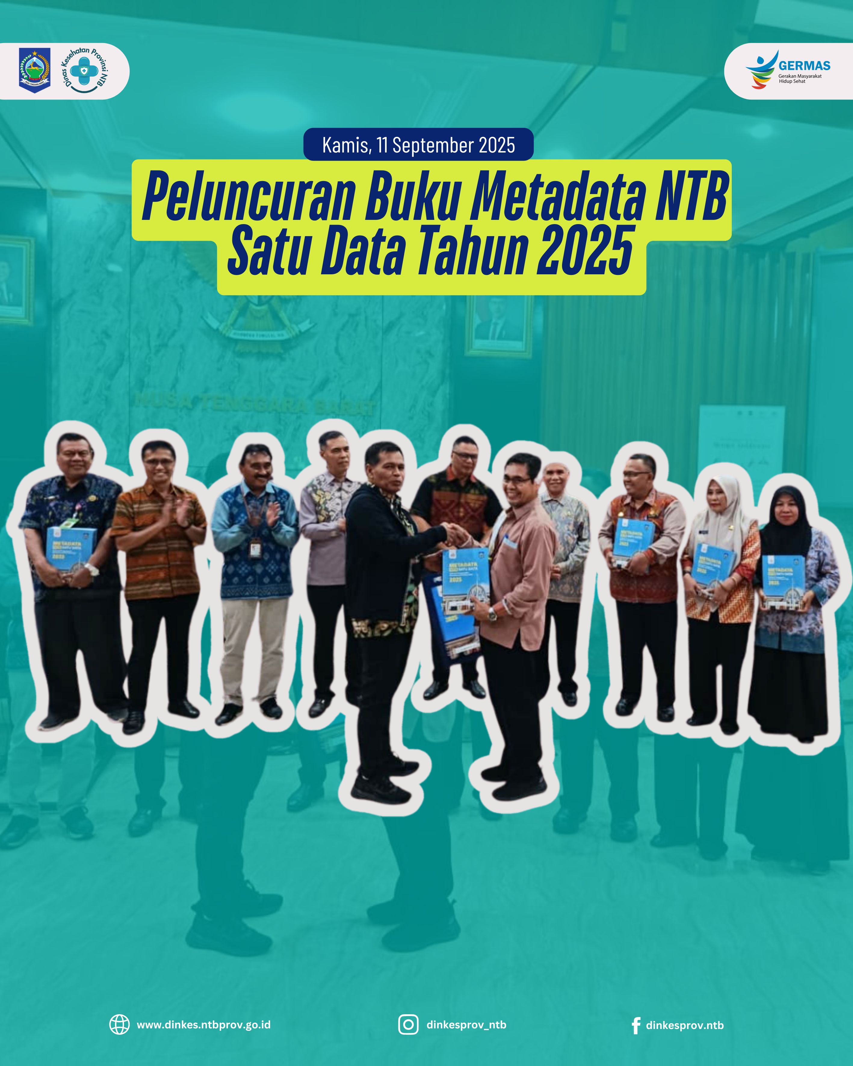 Peluncuran Buku Metadata NTB Satu Data Tahun 2025