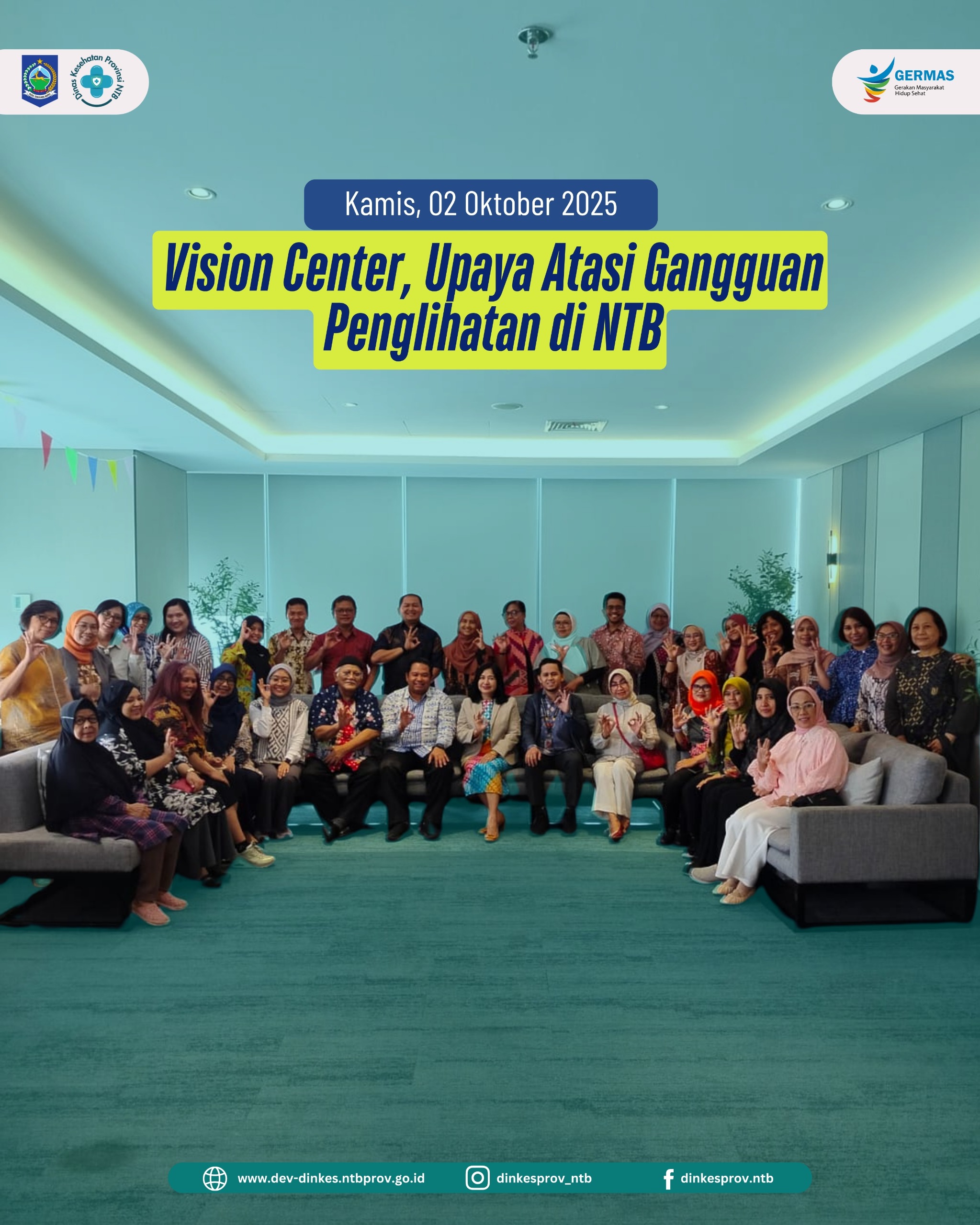 Vision Center, Upaya Atasi Gangguan Penglihatan di NTB