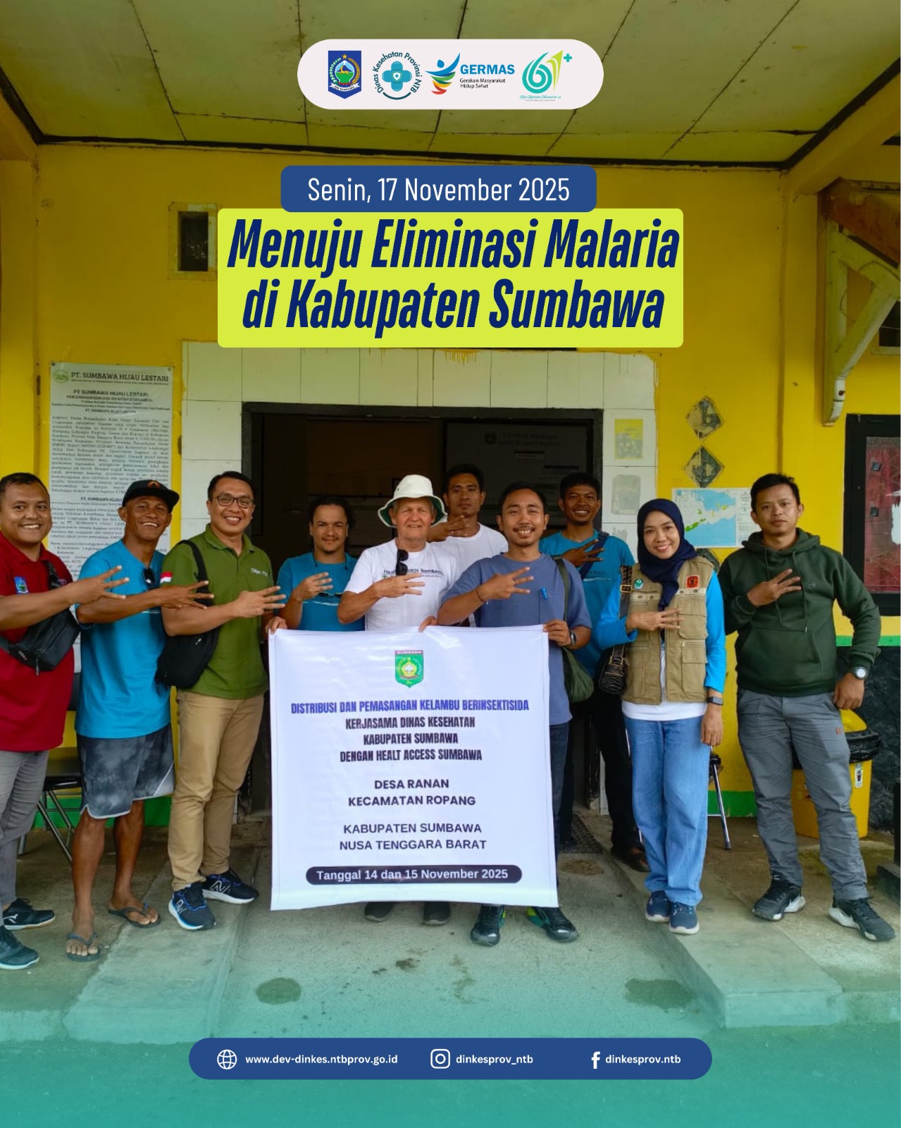 Menuju Eliminasi Malaria di Kabupaten Sumbawa