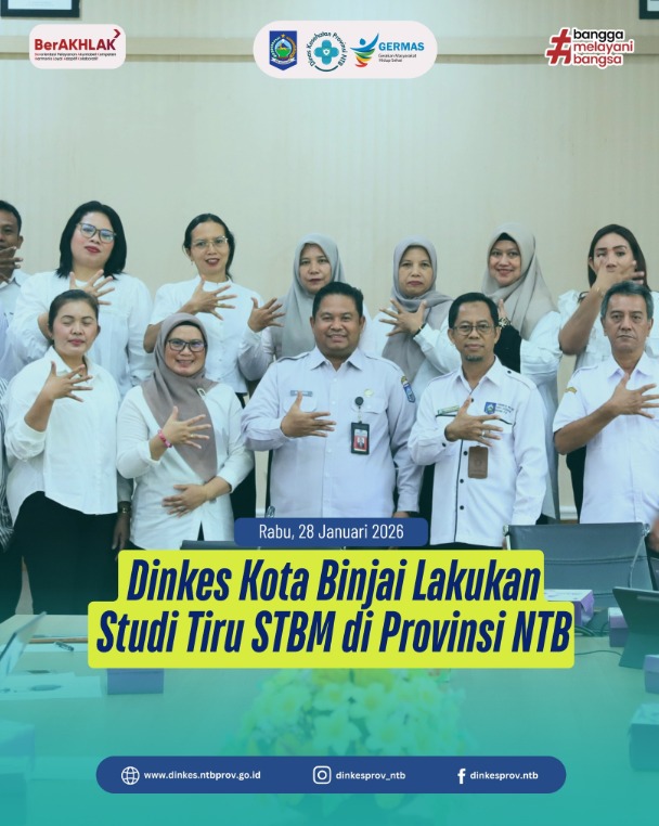 Dinkes Kota Binjai Lakukan Studi Tiru STBM di Provinsi NTB
