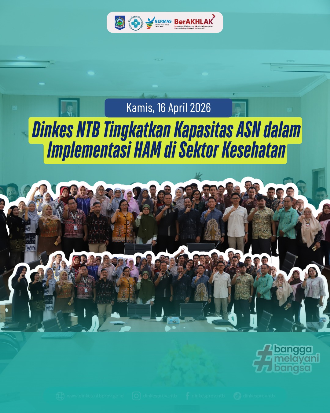 Dinkes NTB Tingkatkan Kapasitas ASN dalam Implementasi HAM di Sektor Kesehatan