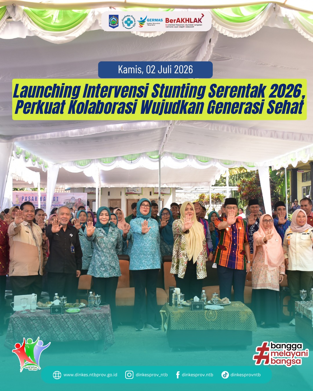 Launching Intervensi Stunting Serentak 2026, Perkuat Kolaborasi Wujudkan Generasi Sehat