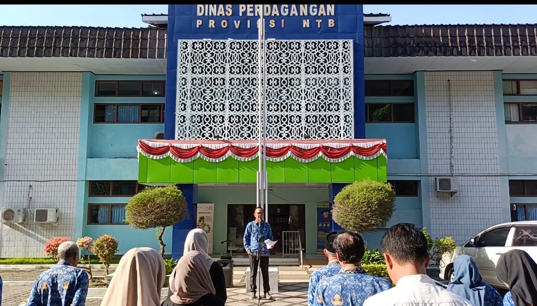 Apel Pagi, Sekdisdag Beri Arahan Terkait ASN BerAkhlak