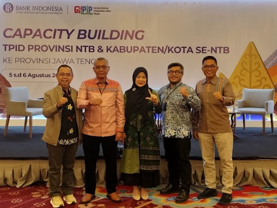 Kadisdag NTB Bersama TPID NTB Ikuti Kegiatan Capacity Building di Semarang