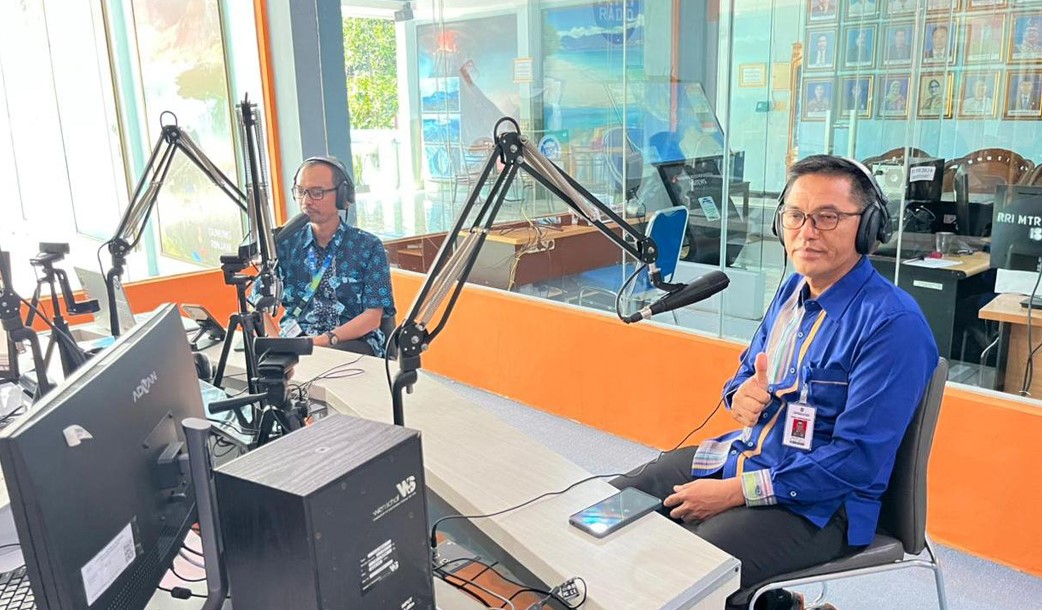 Dialog dengan RRI Pro 1 Mataram, Kadisdag Soroti MotoGP dan Transformasi UMKM Menuju Pasar Global