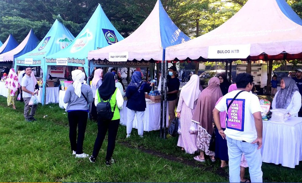 Sambut Bulan Ramadhan 1446H, Disdag Gelar Pasar Rakyat Friday Mubarak