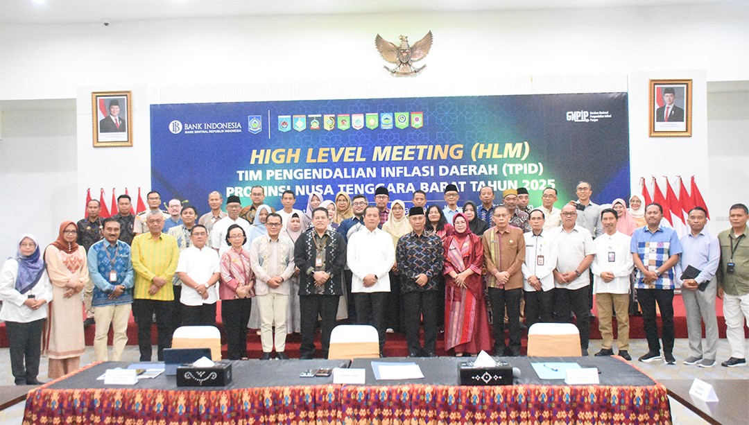 Kadisdag NTB Hadiri HLM Tim Pengendalian Inflasi Daerah NTB