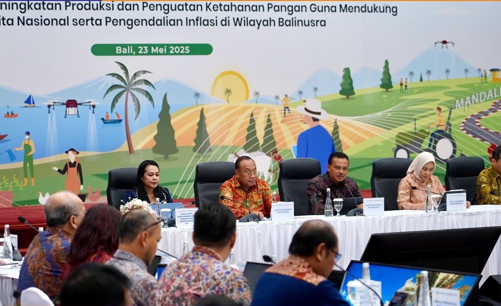 Dalam Rakor GNPIP Wilayah Bali-Nusra, Kadisdag Turut Dampingi Sekda NTB