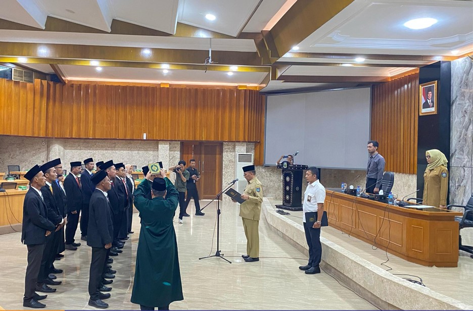 Pelantikan BPSK Kabupaten Sumbawa, Bima dan Dompu Periode 2025-2030