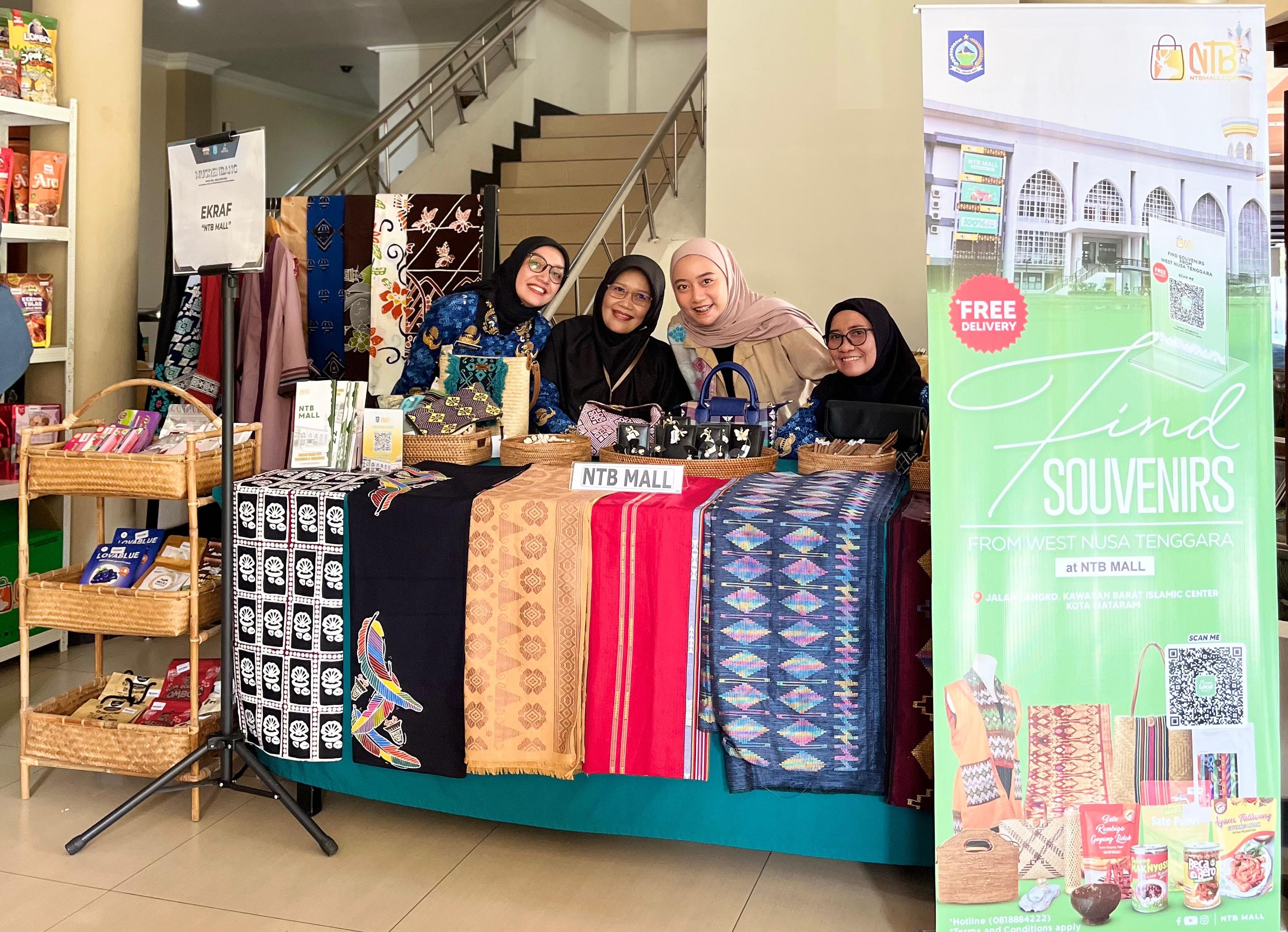 NTBMall Fasilitasi Promosi dan Pemasaran Ratusan Produk UMKM di Acara Musrenbang NTB 2025