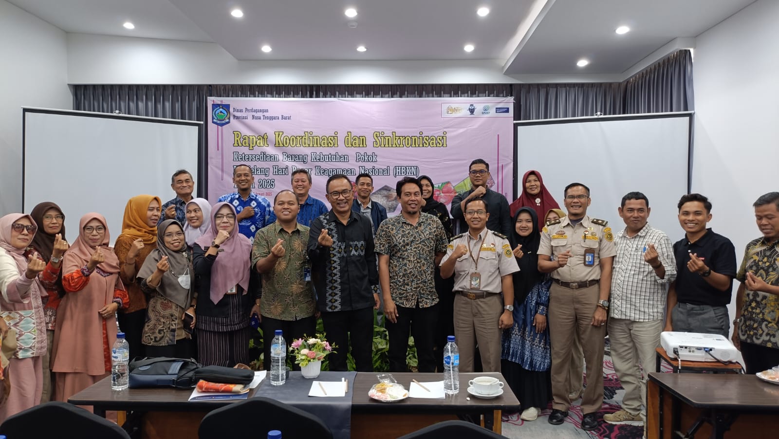 Rakor Ketersediaan Bapok Jelang HKBN, Pastikan Stok Aman Jelang Ramadhan dan Idul Fitri