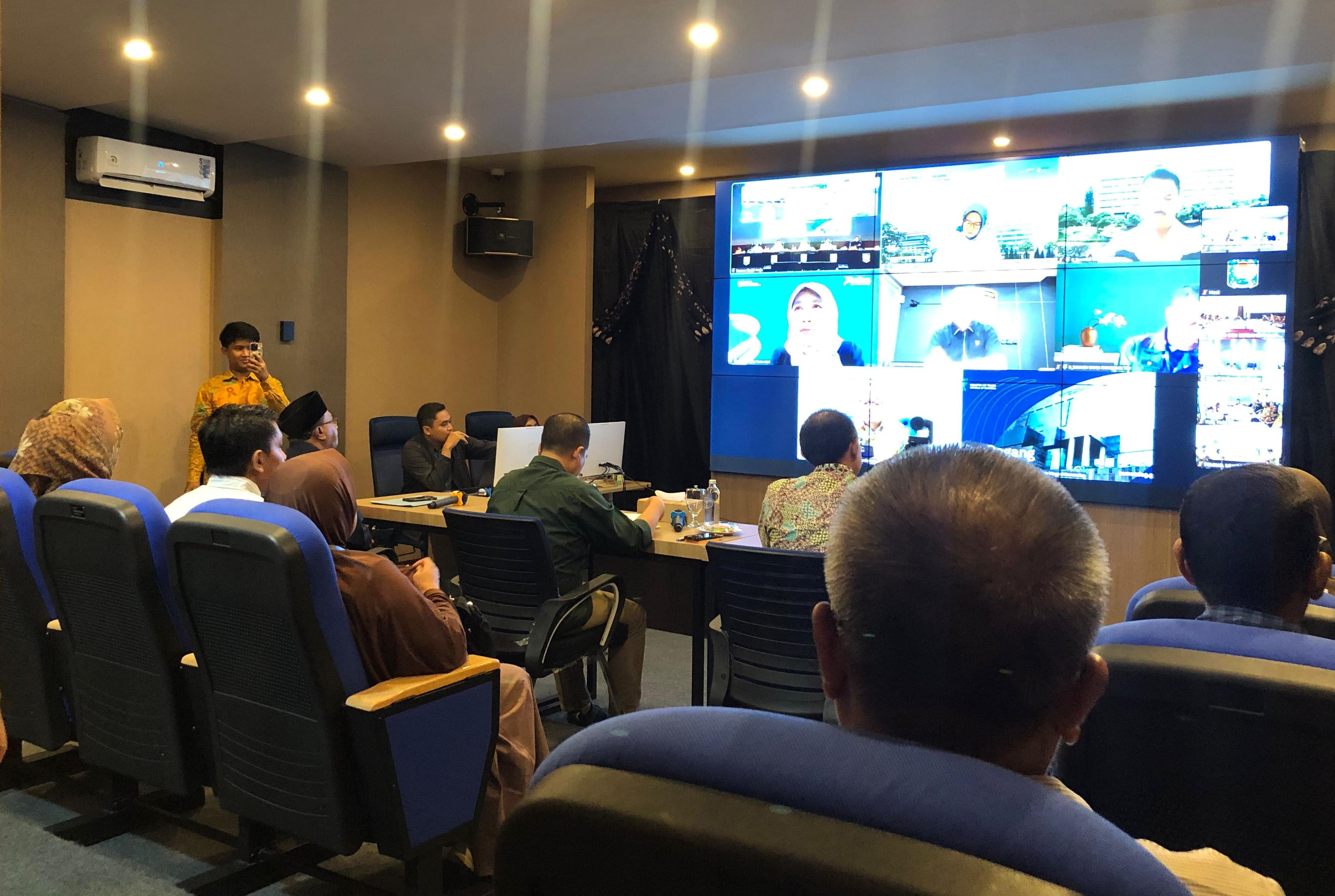 Disdag Ikuti Rakor Inflasi Daerah Bersama Kemendagri