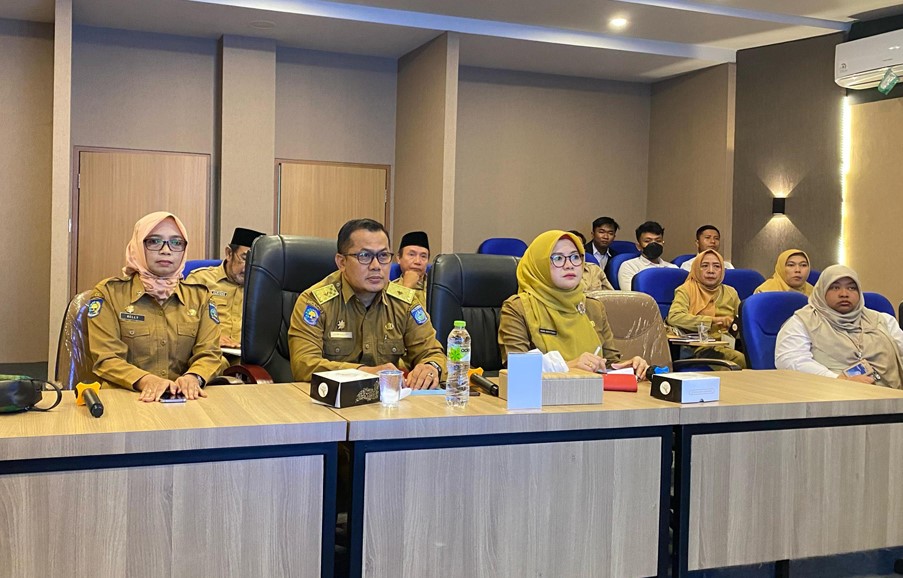 Mewakili Gubernur, Kadisdag Hadiri Rakor Pengendalian Inflasi Secara Hybrid