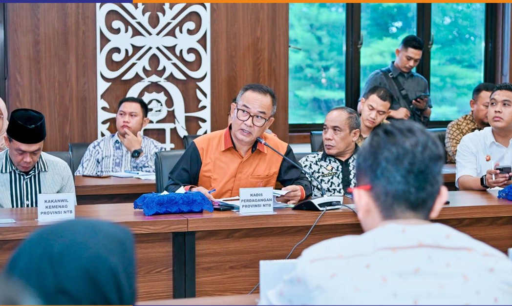 Hadiri Rakor Lintas Sektoral Polda NTB, Sekdisdag: Stok Aman dan Harga Stabil