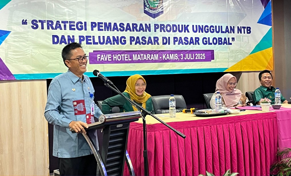 Kadisdag NTB: Strategi, Tingkatkan Daya Saing Prooduk dan Teknologi Digital Kunci Tembus Pasar Global