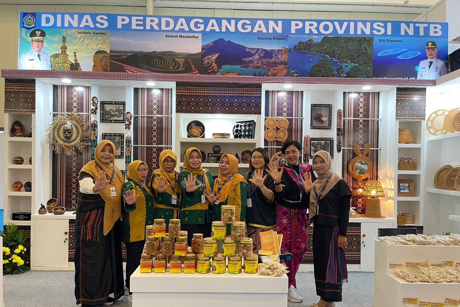 Disdag NTB Hadiri Pembukaan TEI 2025 Bawa 4 UMKM NTB