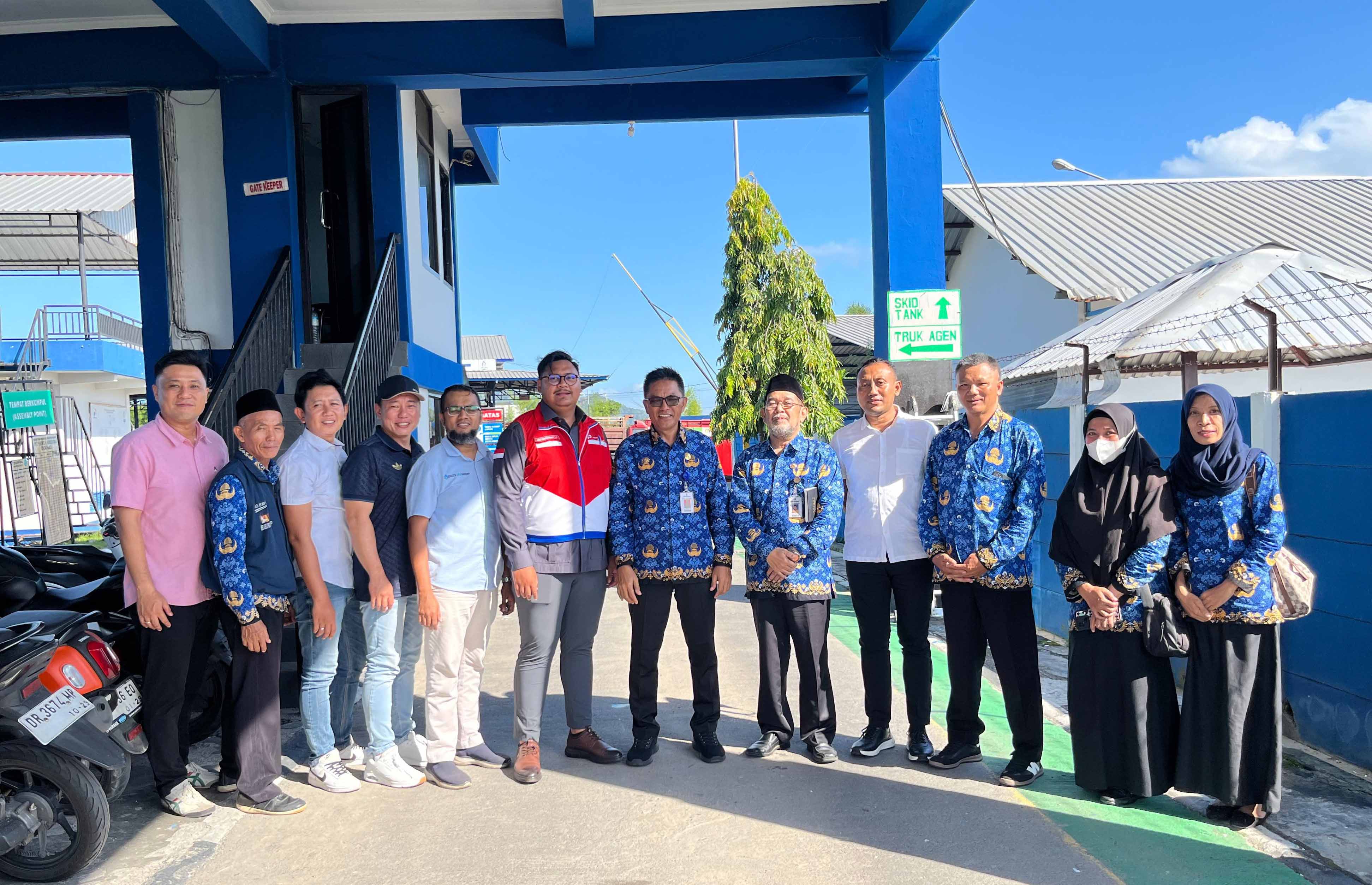 Kadis Perdagangan Provinsi NTB bersama Pertamina dan Polda NTB Tinjau Ketersediaan Gas Bersubsidi