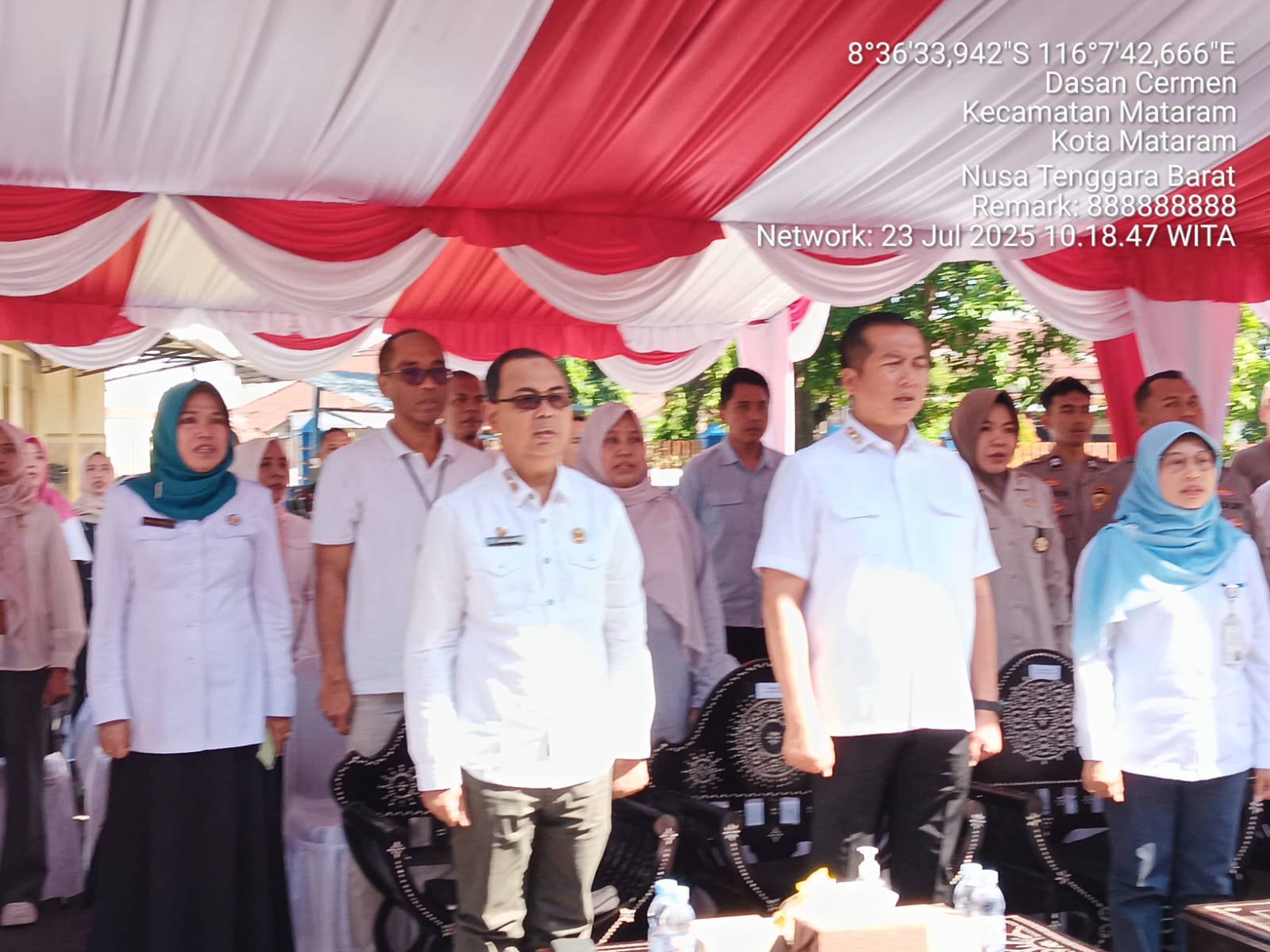 Kepala  Dinas Ketahanan Pangan NTB Hadiri Launching Penyaluran Bantuan Pangan Alokasi Juni–Juli 2025