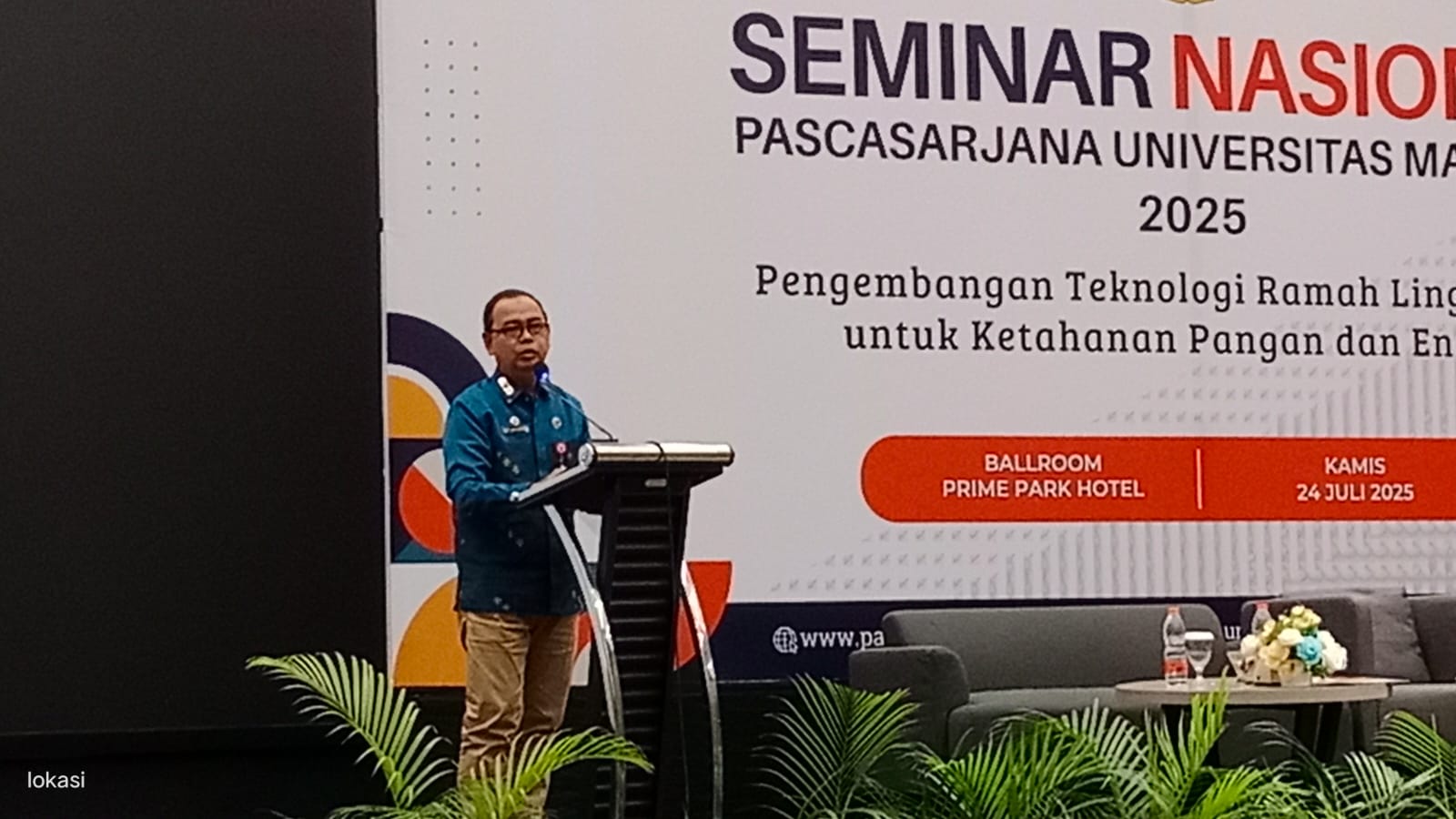 Kepala DKP NTB Hadiri Seminar Nasional Pascasarjana Unram: Soroti Ketahanan Pangan dan Isu Strategis Daerah