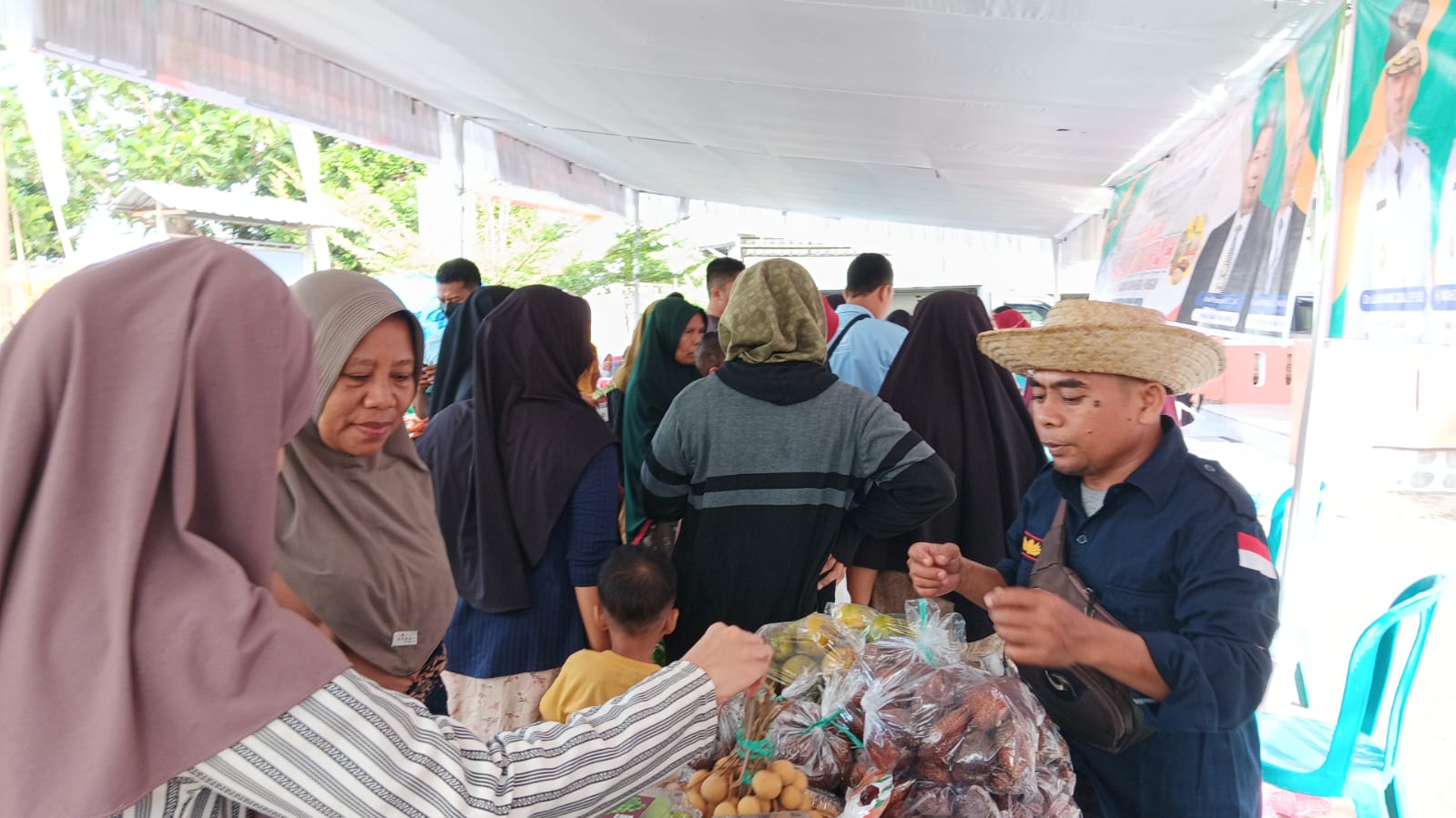 Dinas Ketahanan Pangan NTB Kembali Gelar Gerakan Pangan Murah di Lombok Barat