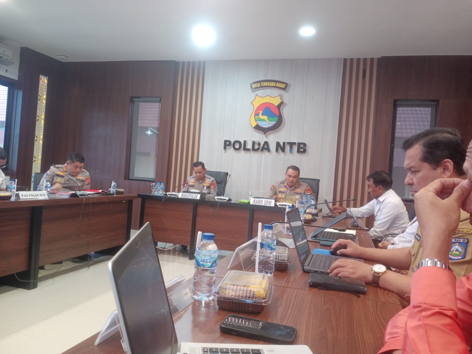 Polda NTB Gelar Rapat Koordinasi Evaluasi Ketahanan Pangan, Fokus pada Sektor Pertanian Jagung