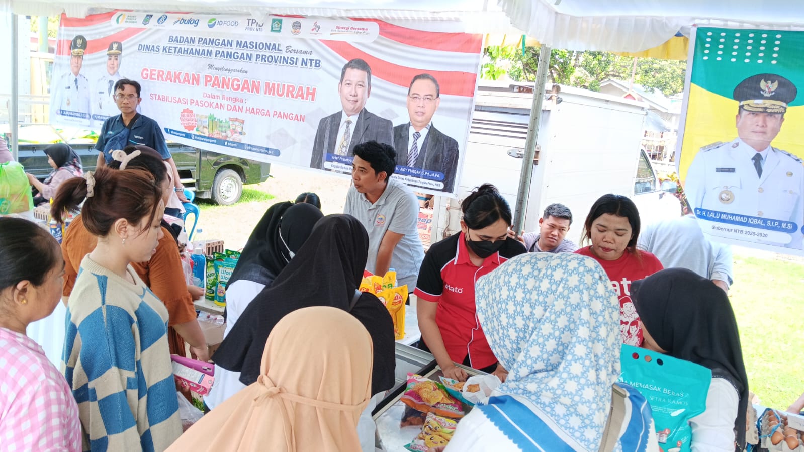 Dinas Ketahanan Pangan NTB Gelar GPM di Desa Suranadi Lombok Barat