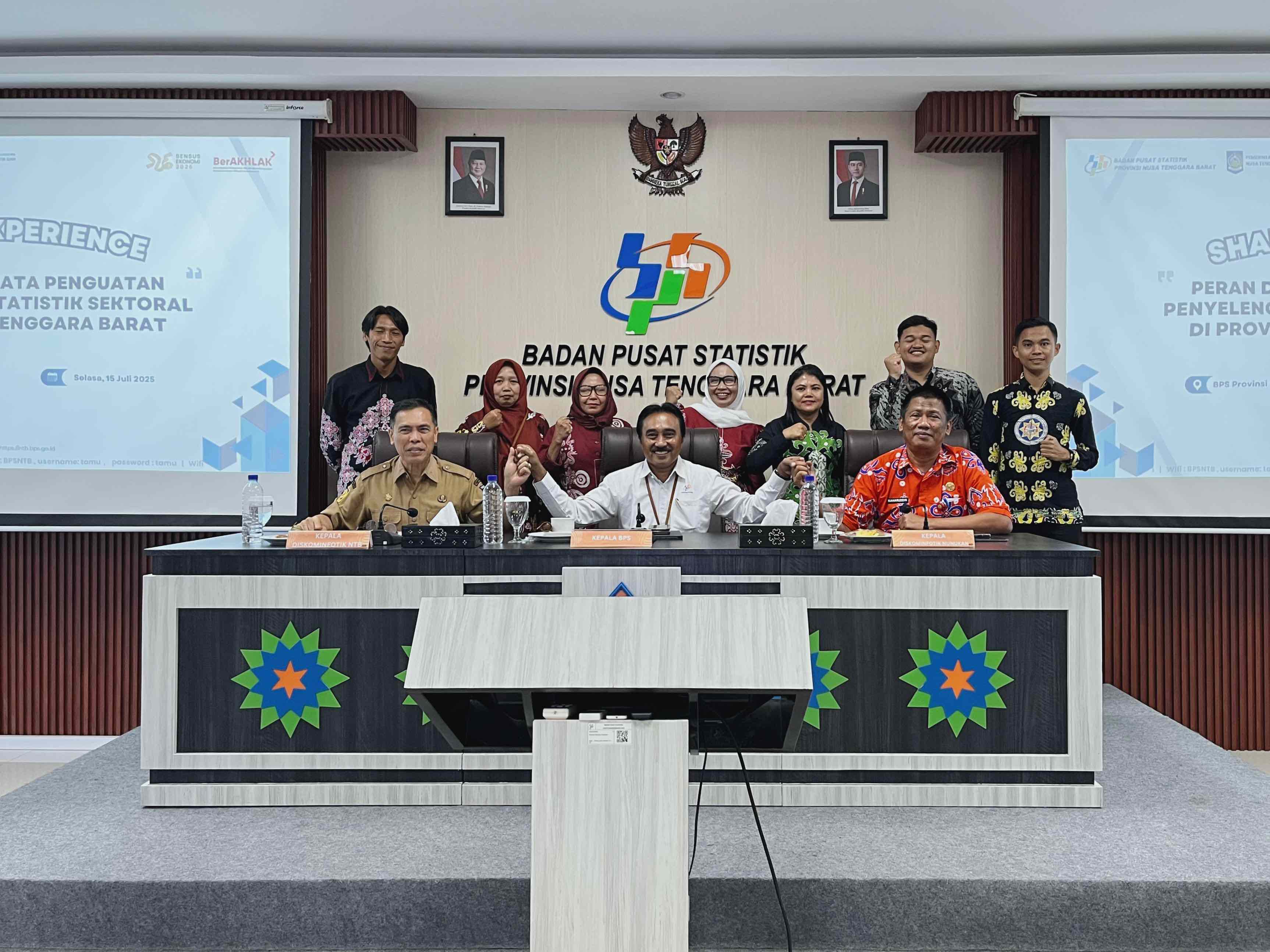 Kadis Kominfotik NTB Paparkan Program NTB Satu Data pada Sharing Experience Bersama Dinas Kominfo Nunukan
